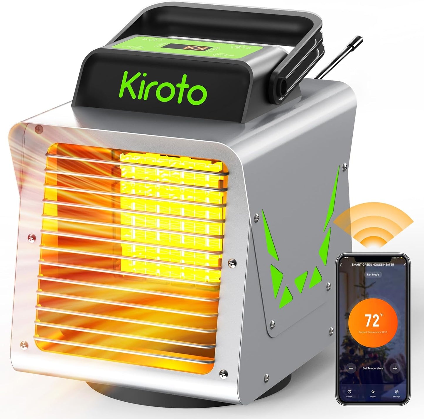 Smart Heater for Greenhouse Growth