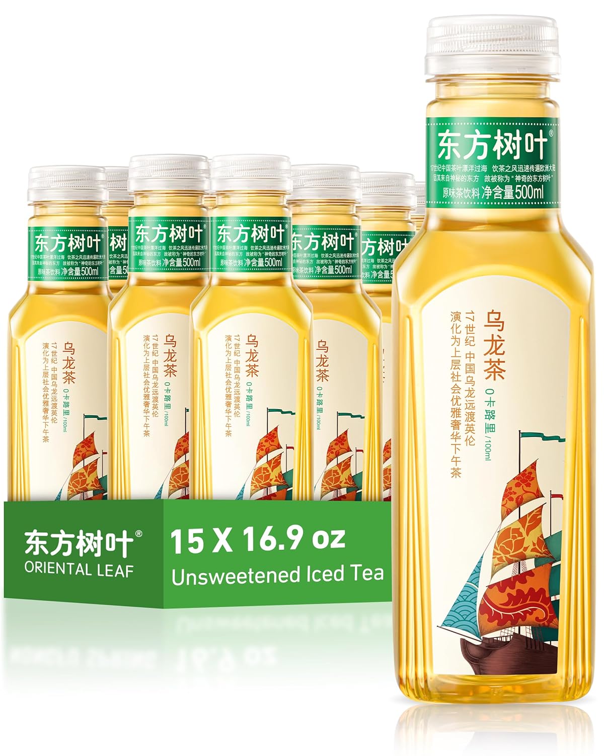 ORIENTAL LEAF Unsweetened Iced Tea - Sugar Free Oolong Delight