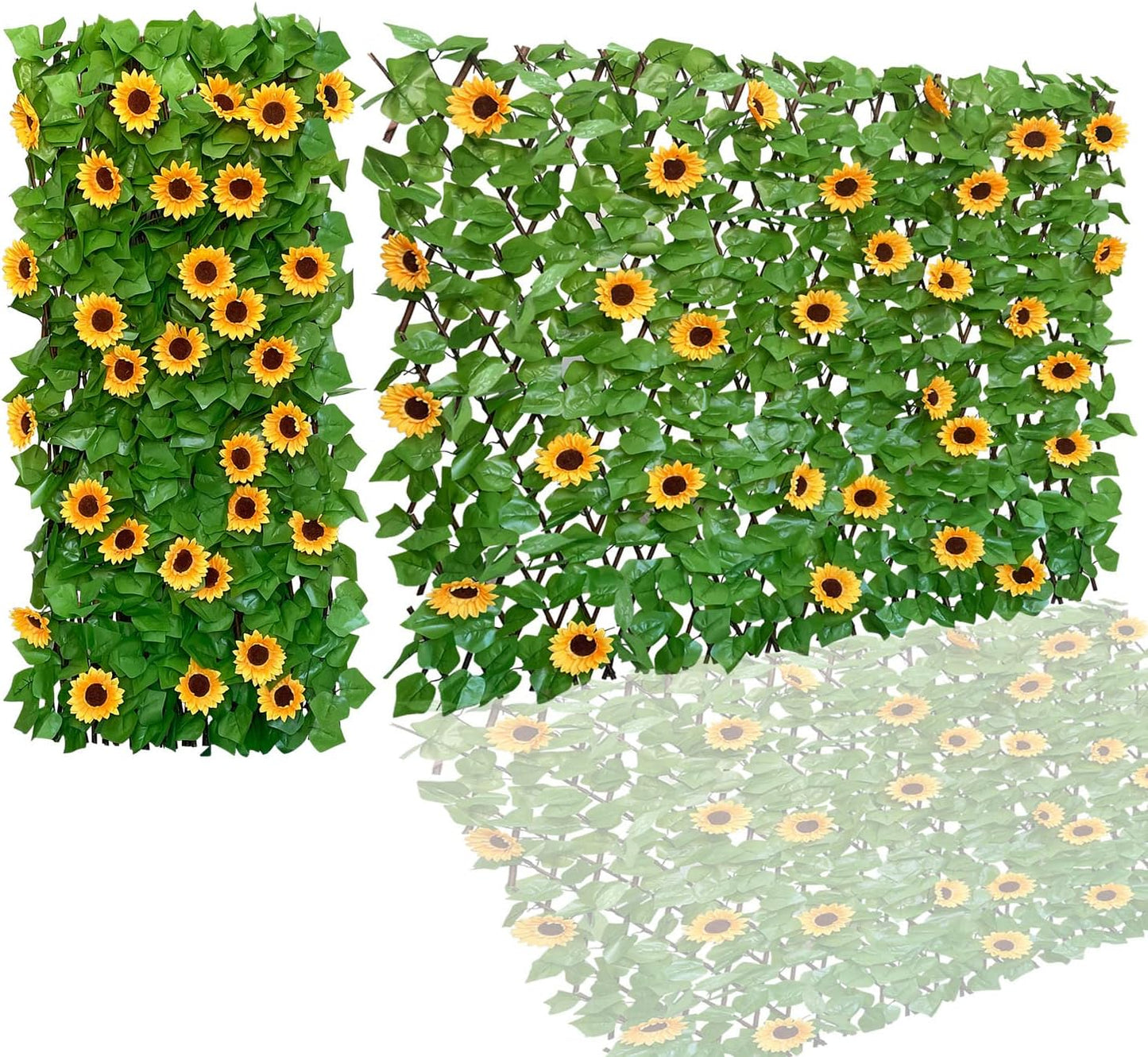 Expandable Fence Privacy Screen for Balcony and Patio Use