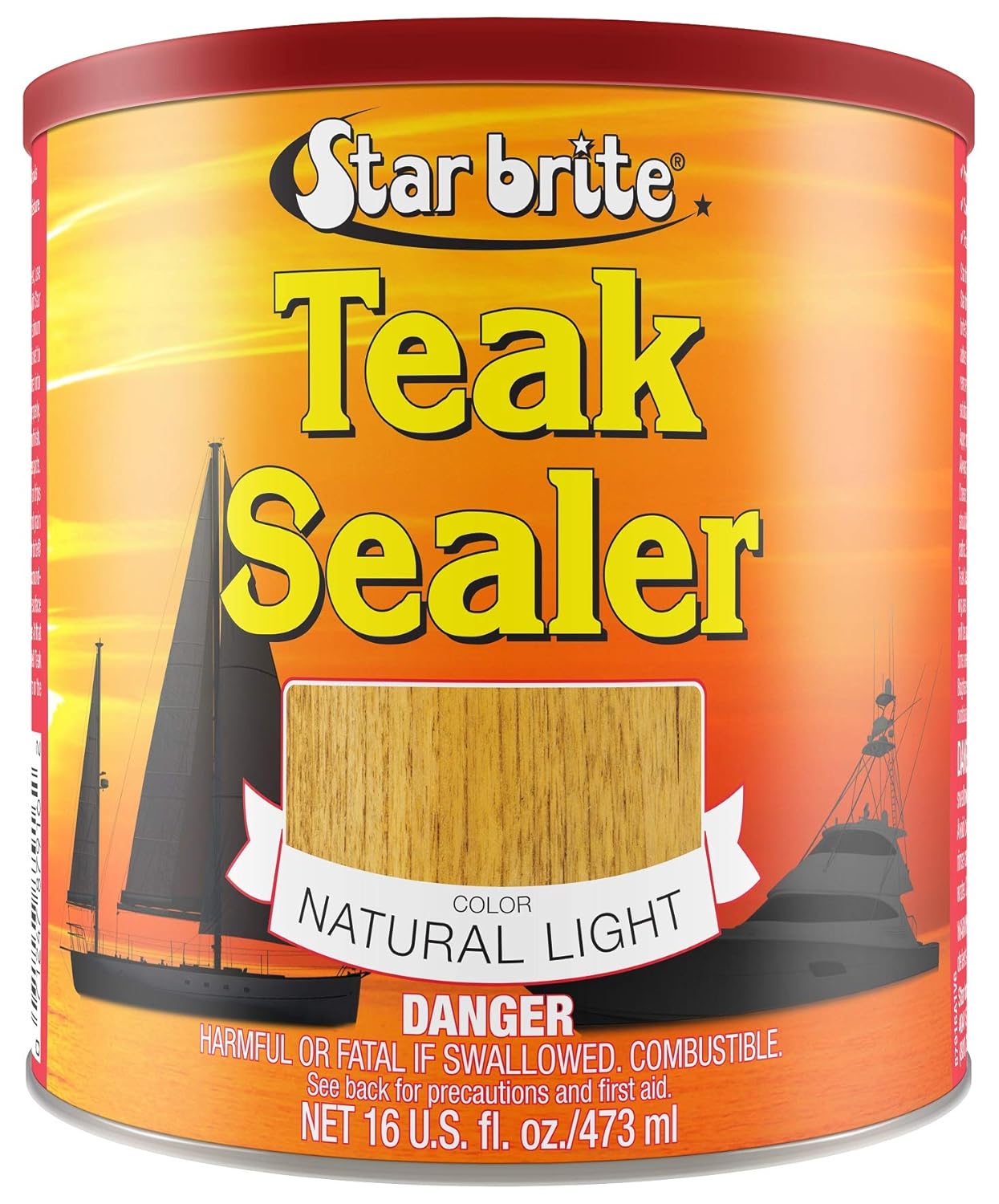 STAR BRITE Teak Sealer - Durable Protection for Fine Woods