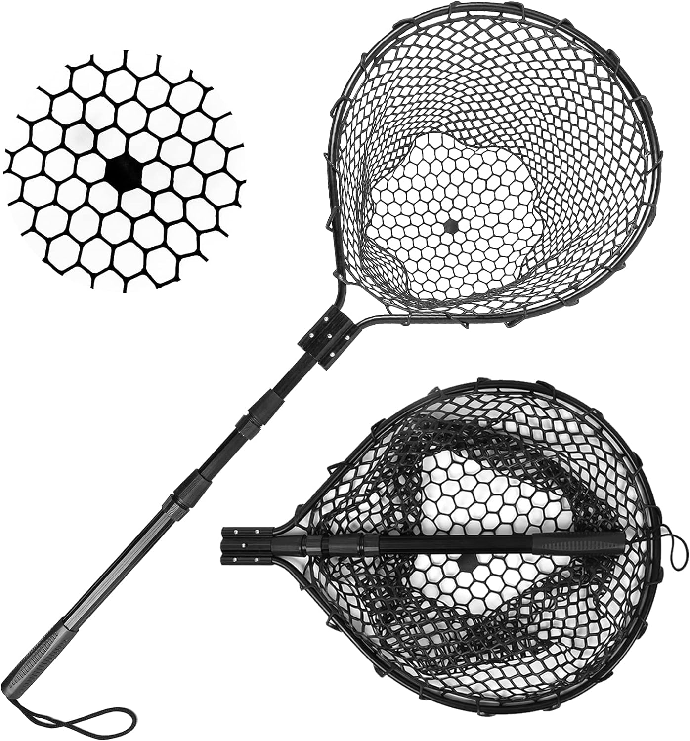 Blue Billow: Extendable 67 Large Fishing Net