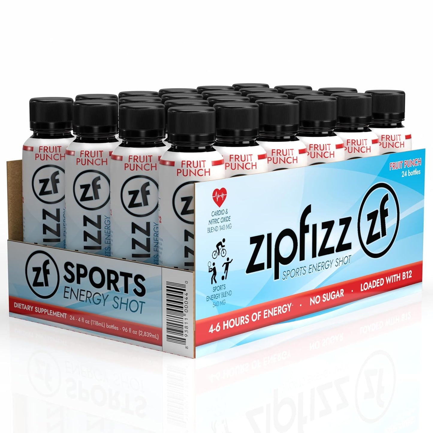 Zipfizz Sport Energy Shot for Hydration and Focus Boost