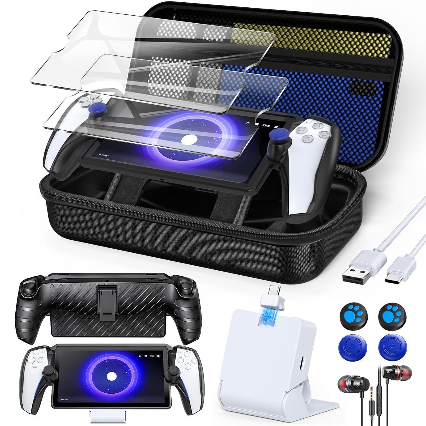 KOVA 13 in 1 Accessories Set for Playstation Portal Remote Player