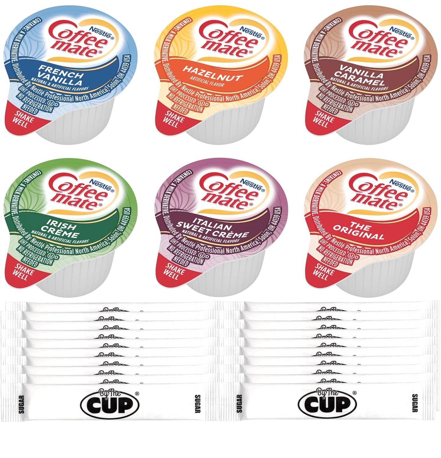 Coffee mate Liquid Creamer Singles Variety Pack for Every Taste
