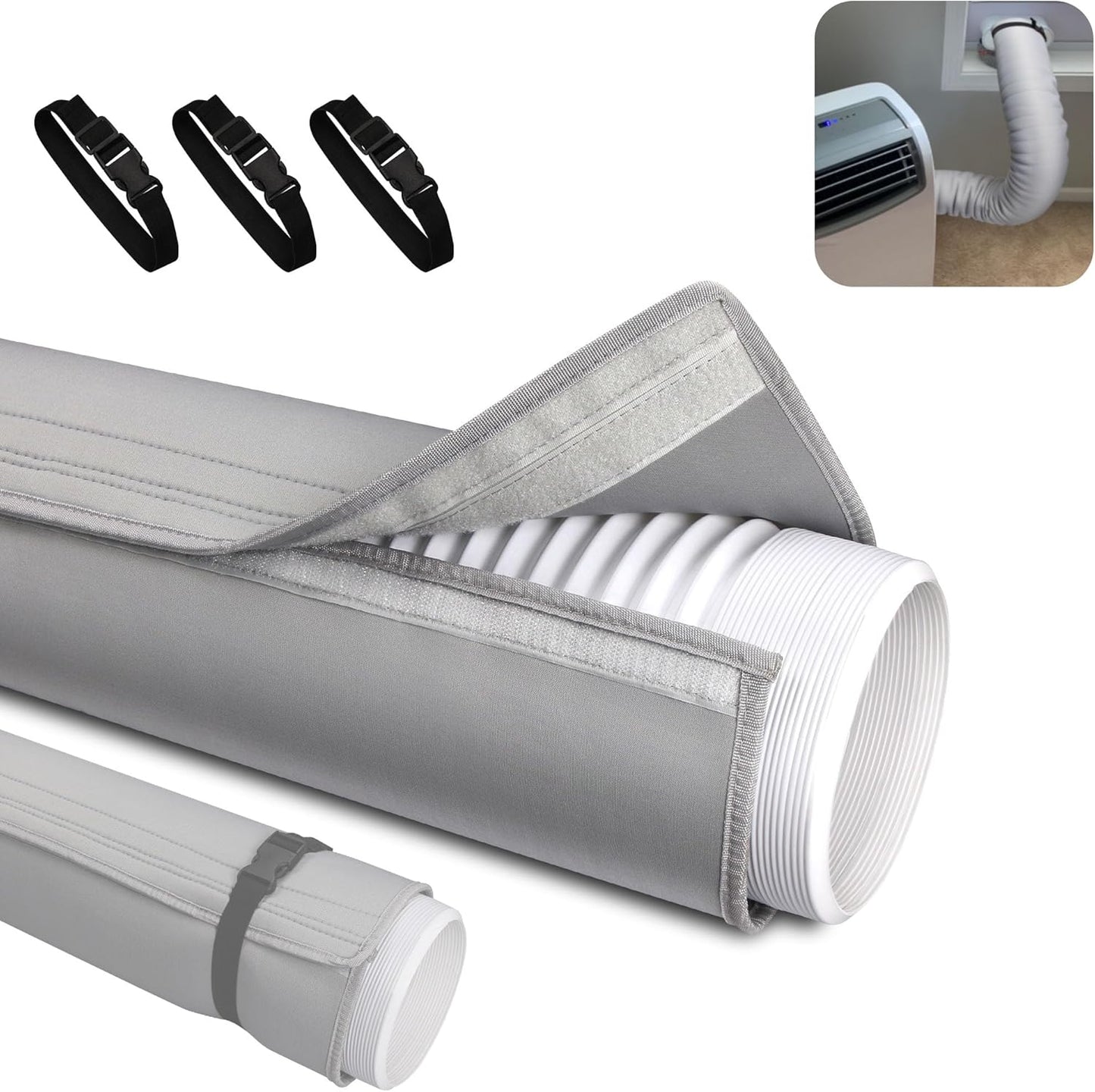 Nuhago Insulated AC Hose Cover - Heat Reduction Power!