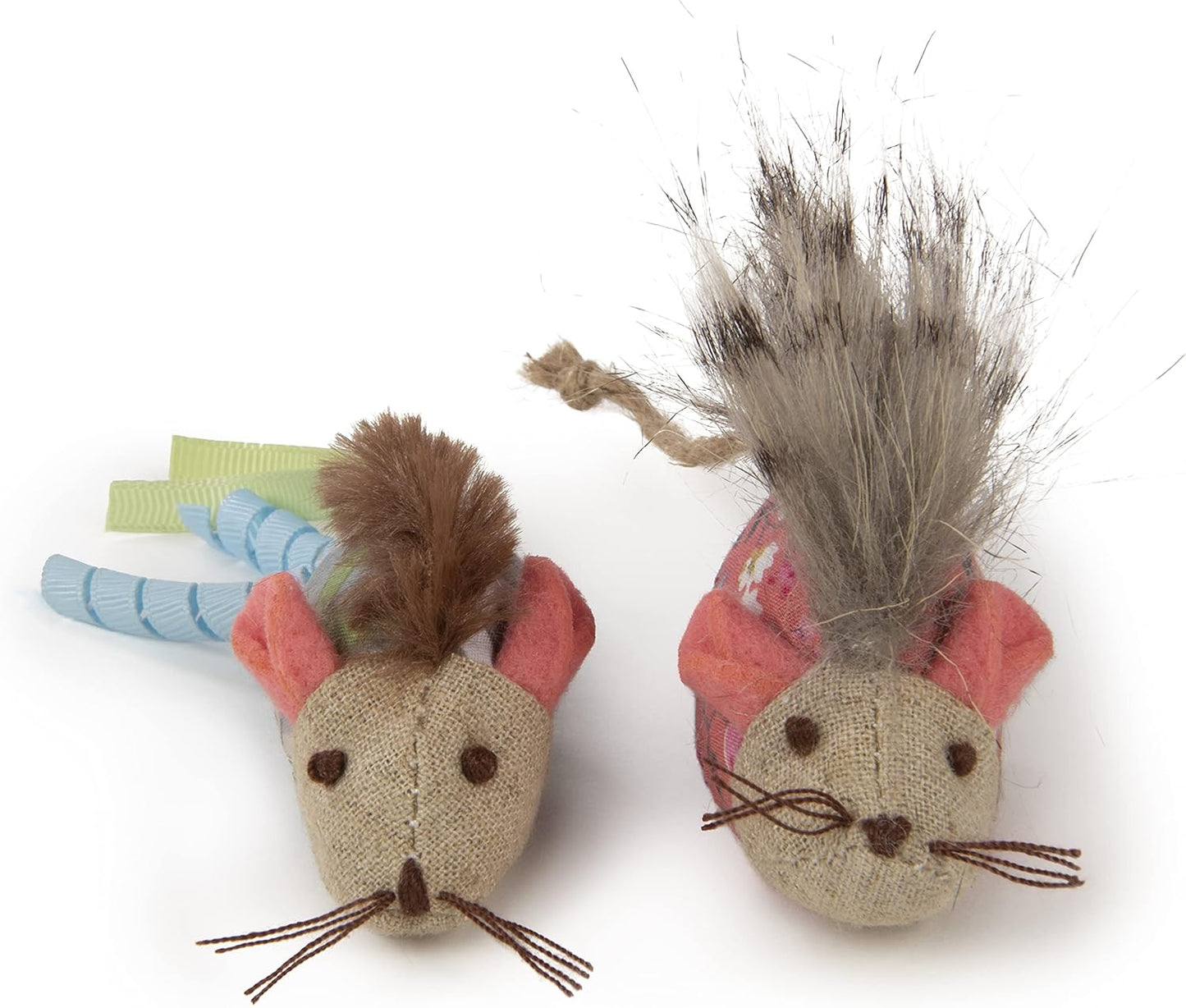 HappyNip Mohawk Mice - Silvervine & Catnip Cat Toys