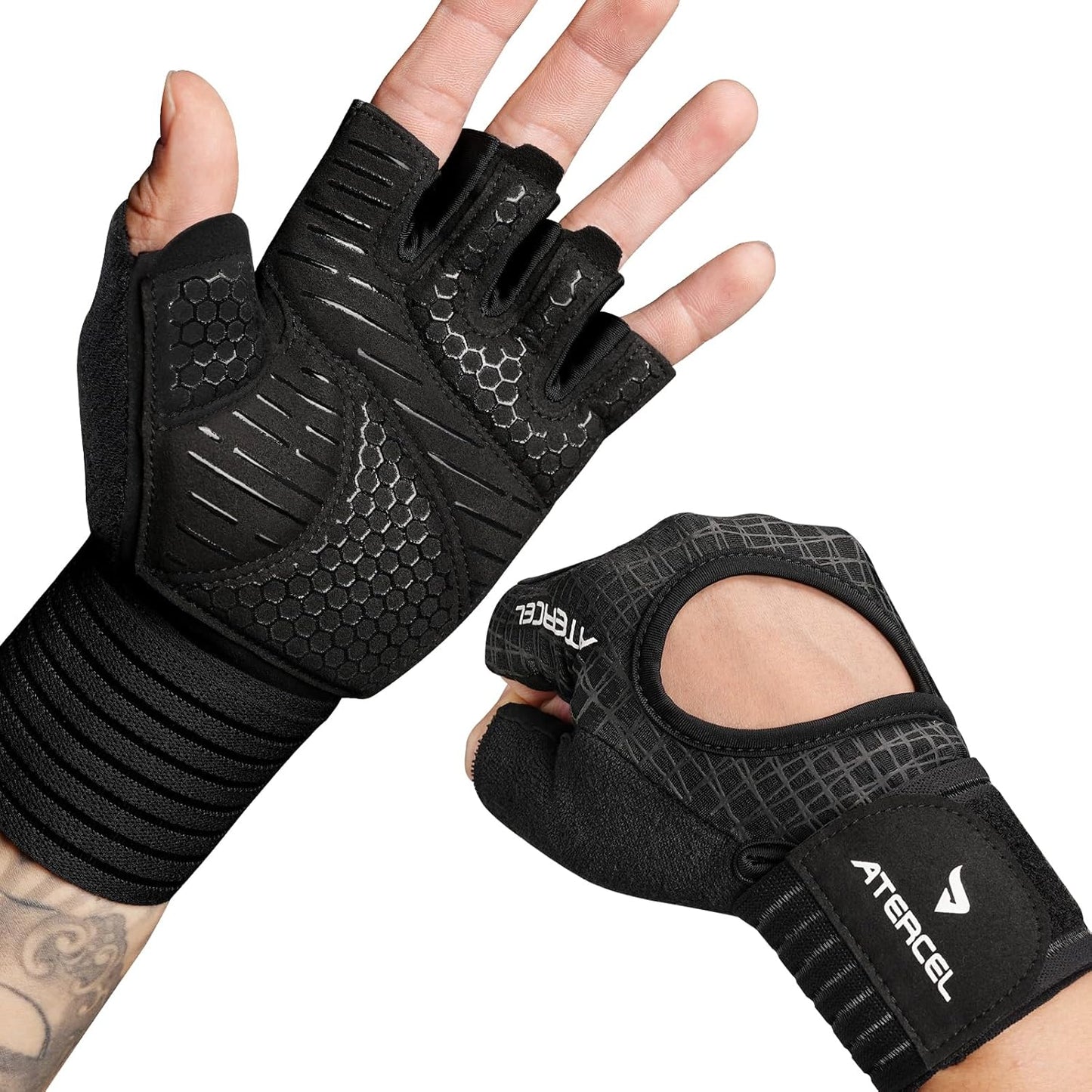 High Support Gym Gloves by ATERCEL