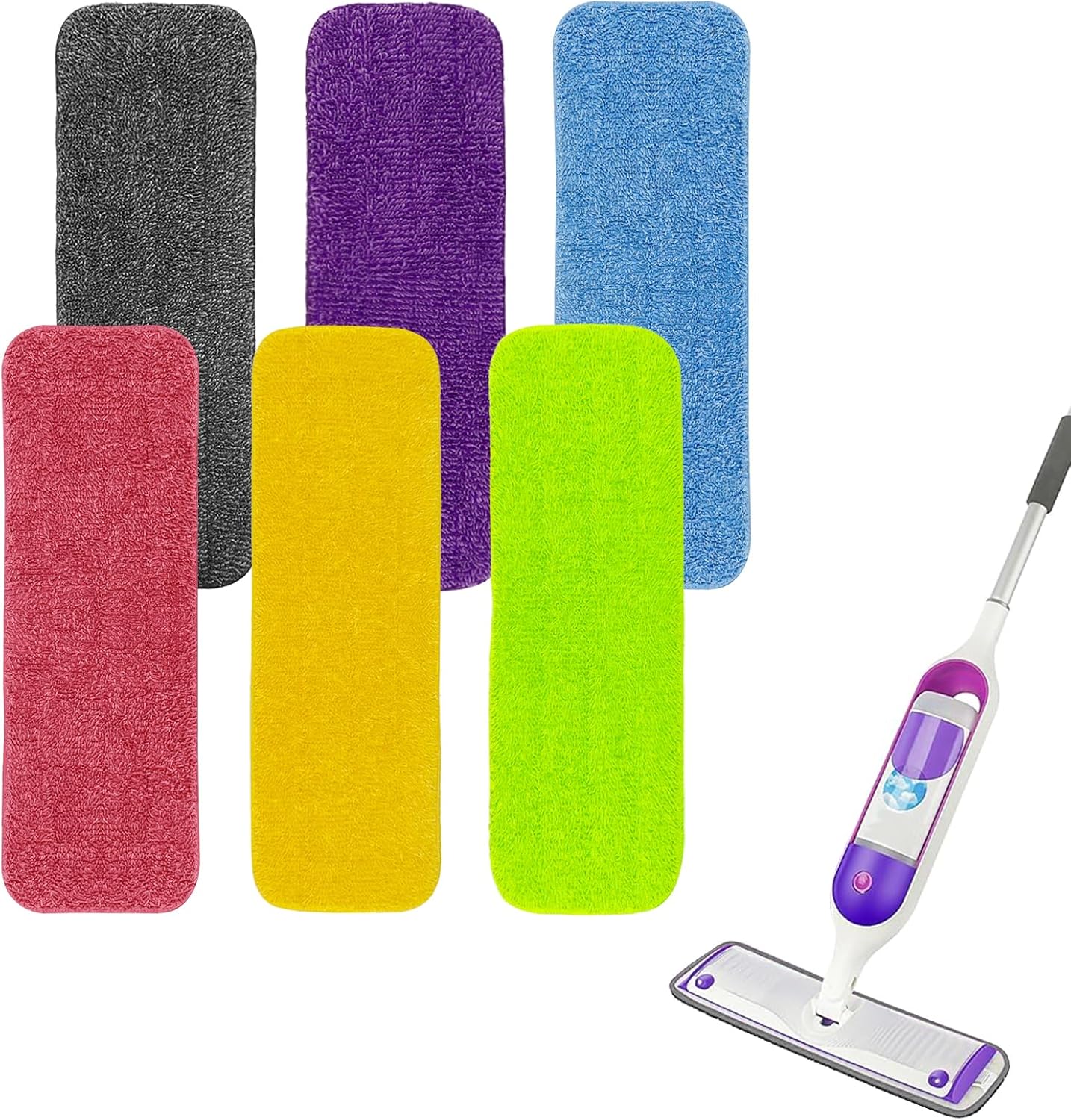 Washable Microfiber Swiffer Pads 6-Pack