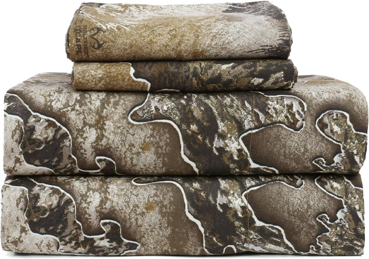VISI-ONE Realtree Excape Twin Camo Sheet Set for Rustic Homes