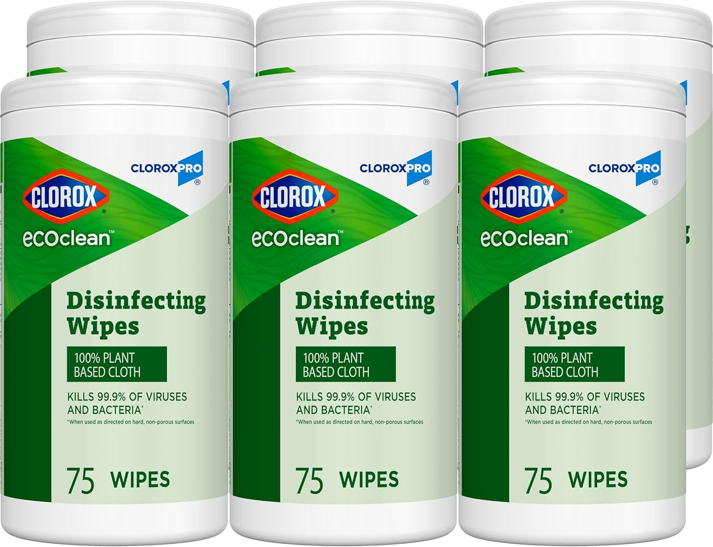 Clorox EcoClean Disinfecting Wipes for Safe Multi Surface Use