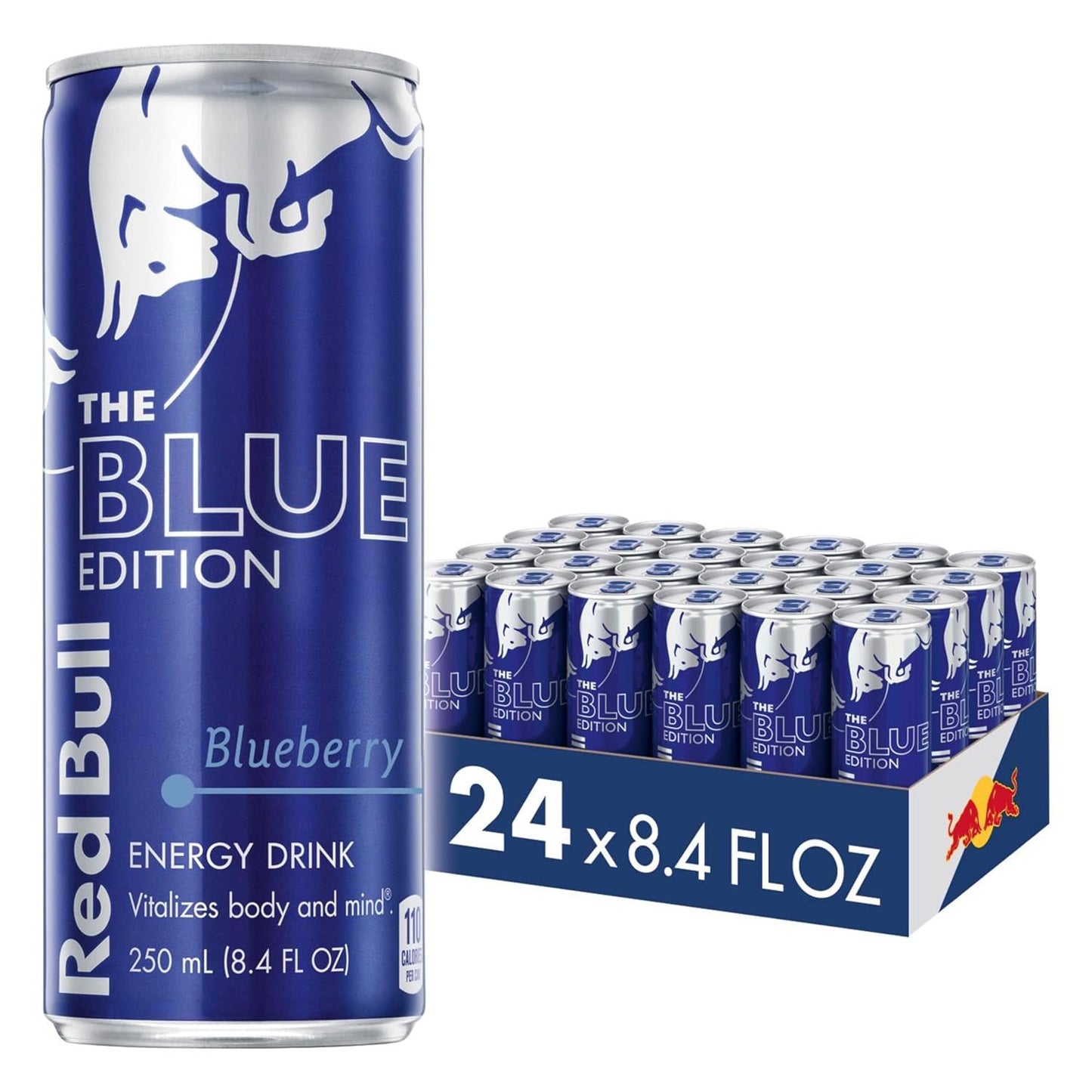 Red Bull Blue Edition Energy Drink with Blueberry Flavor 24 Pack