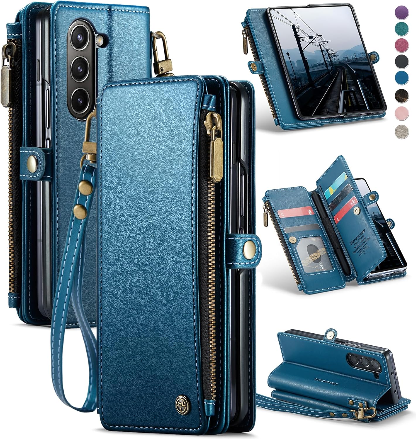 Defencase Wallet Case for Samsung Galaxy Z Fold 6 with RFID