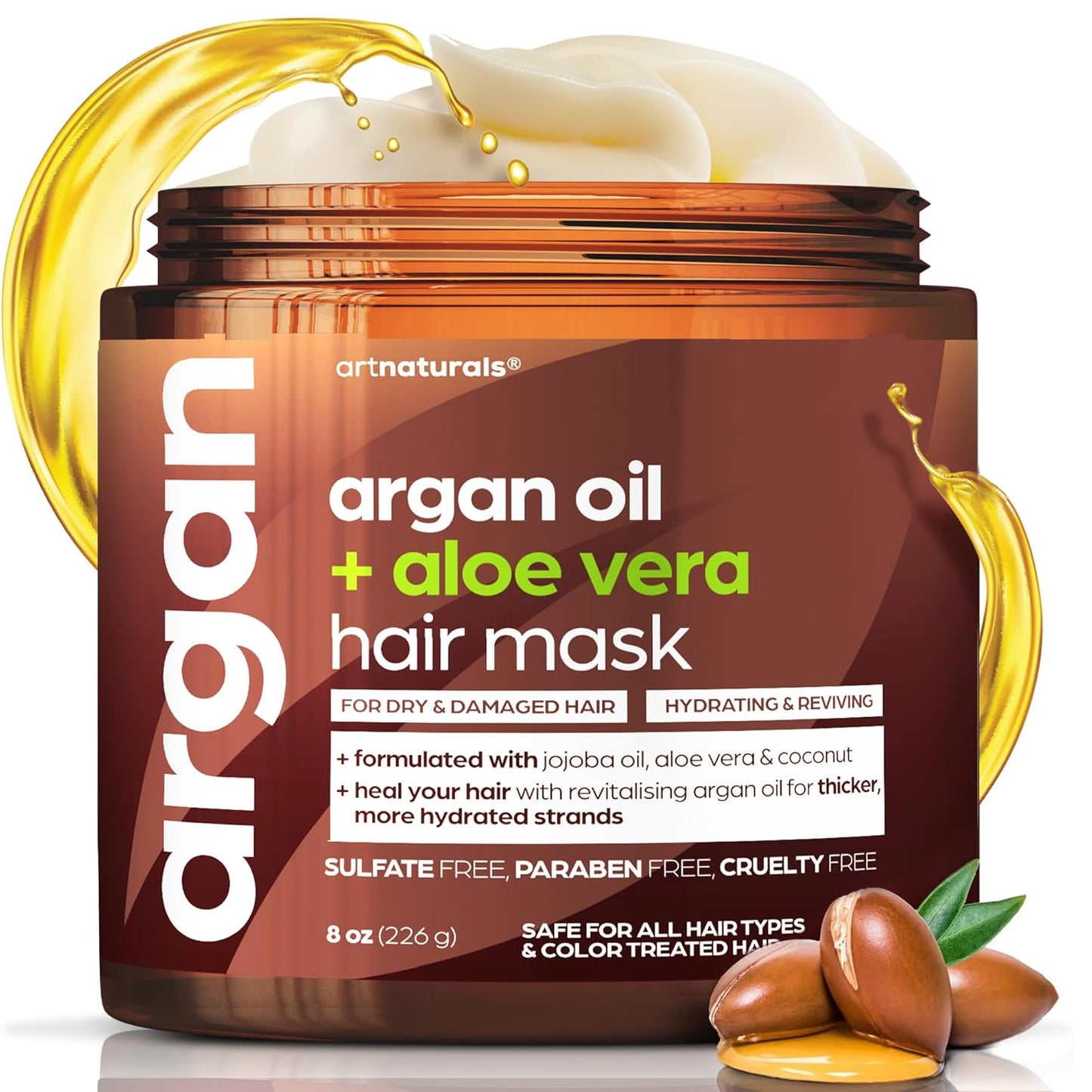 Artnaturals Argan Hair Mask - Deep Conditioning Repair