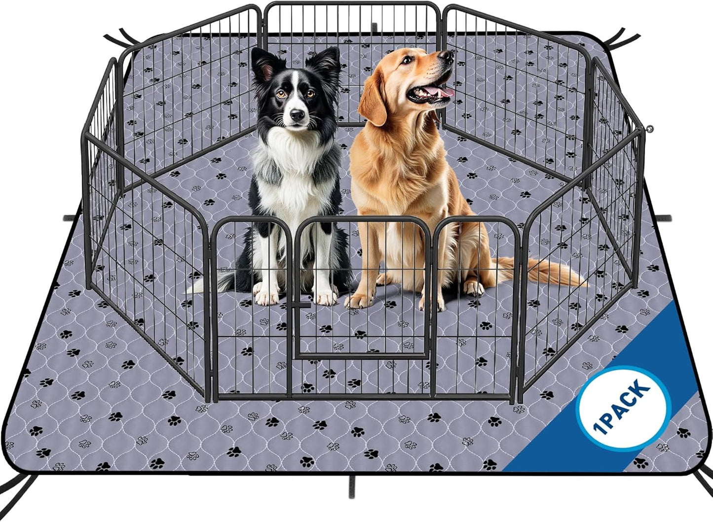 Extra Large Washable Dog Pee Pads for Training and Comfort