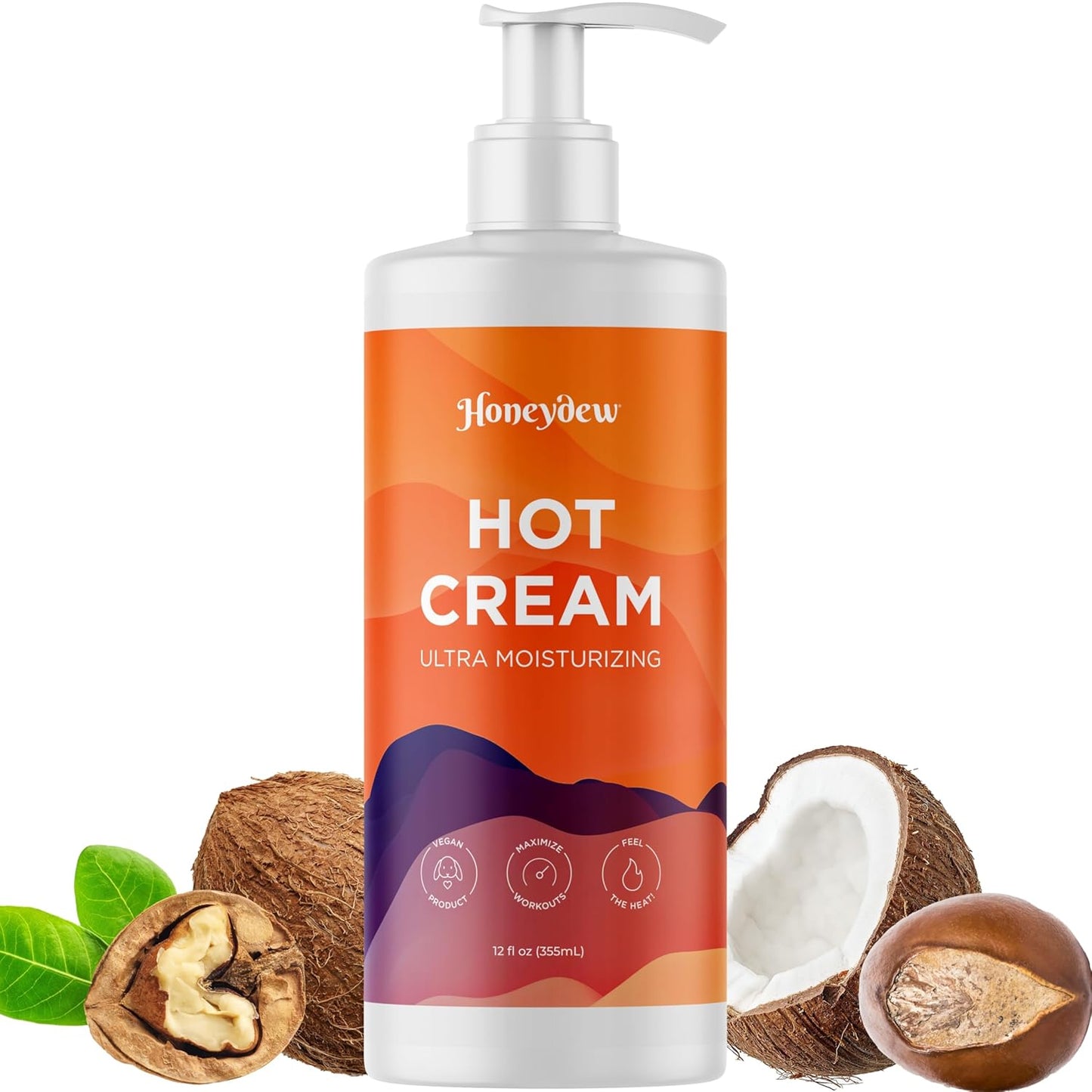Hot Cream Sweat Enhancer for Body Sculpting and Firming