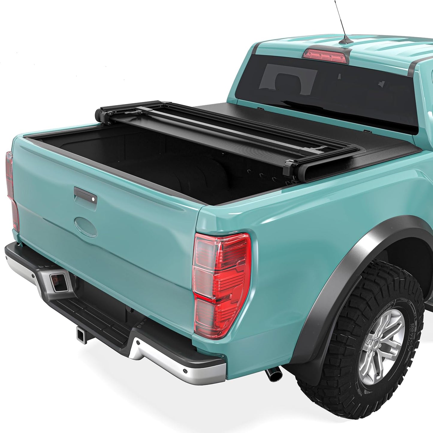 Soft Tri-Fold Truck Bed Tonneau Cover for Ford Maverick 2022-2025