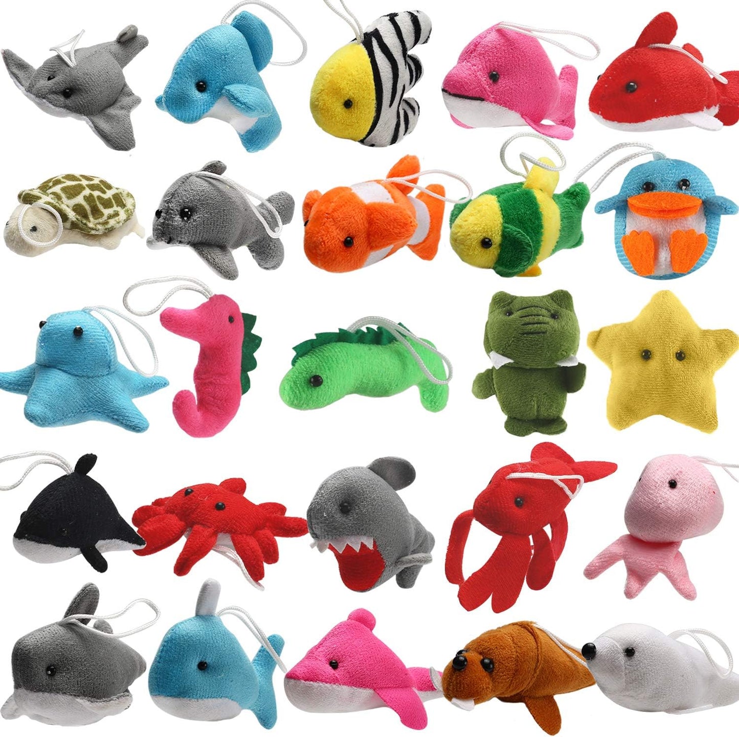 Mini Ocean Animal Plush Toys: Ideal Gifts & Decor