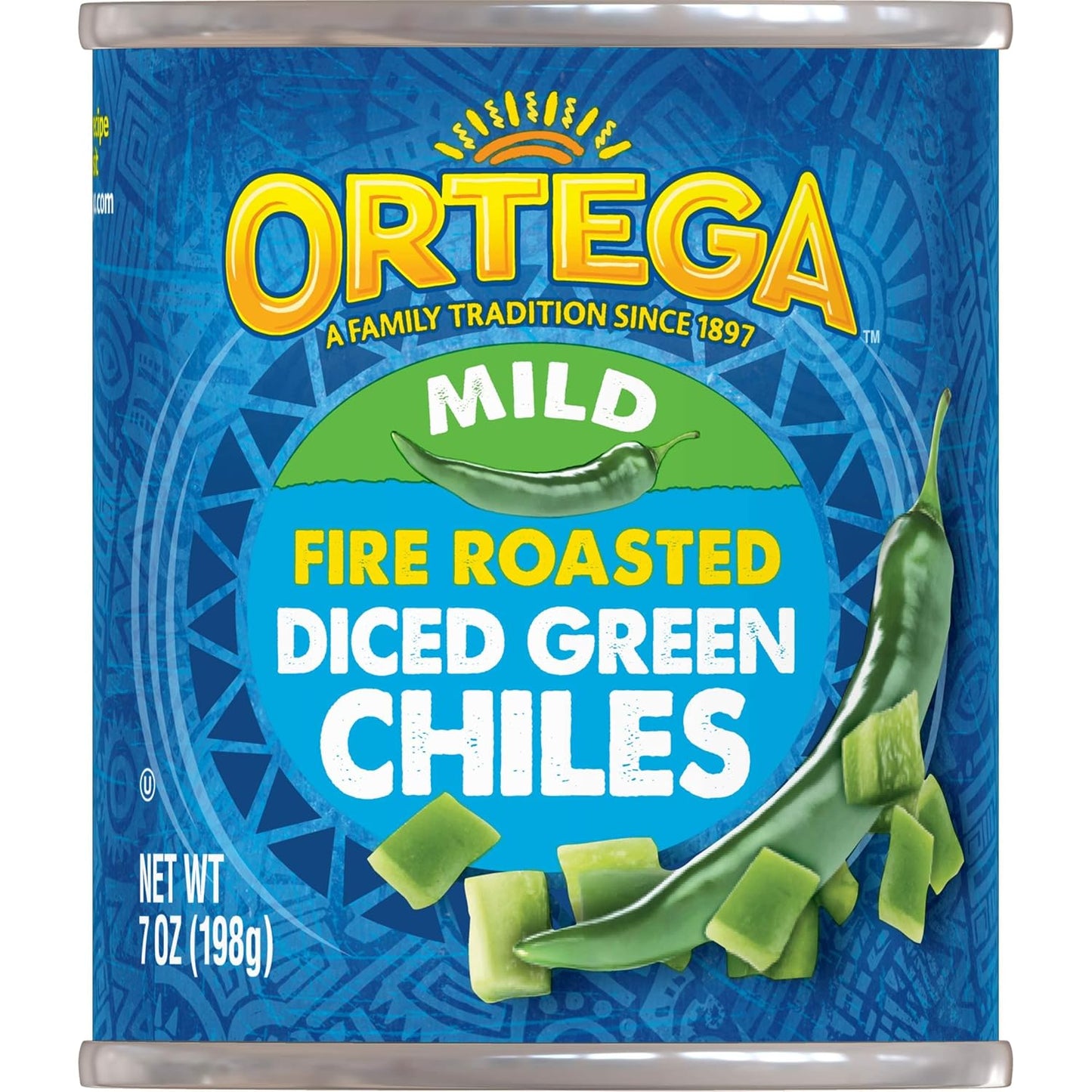Diced Green Chiles by Ortega - Mild Flavor for Every Meal