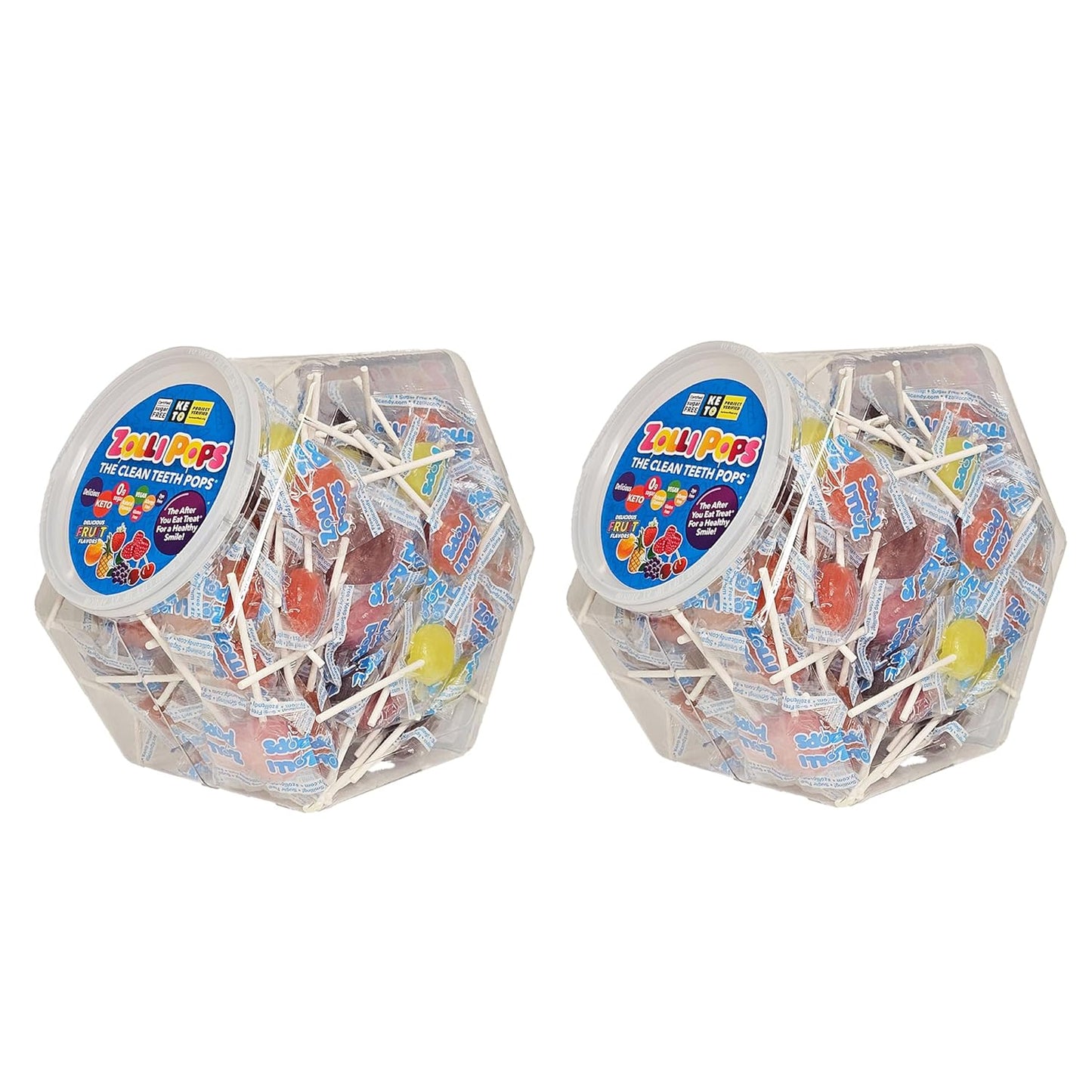 Zollipops Clean Teeth Lollipops - Delicious Sugar Free Treats