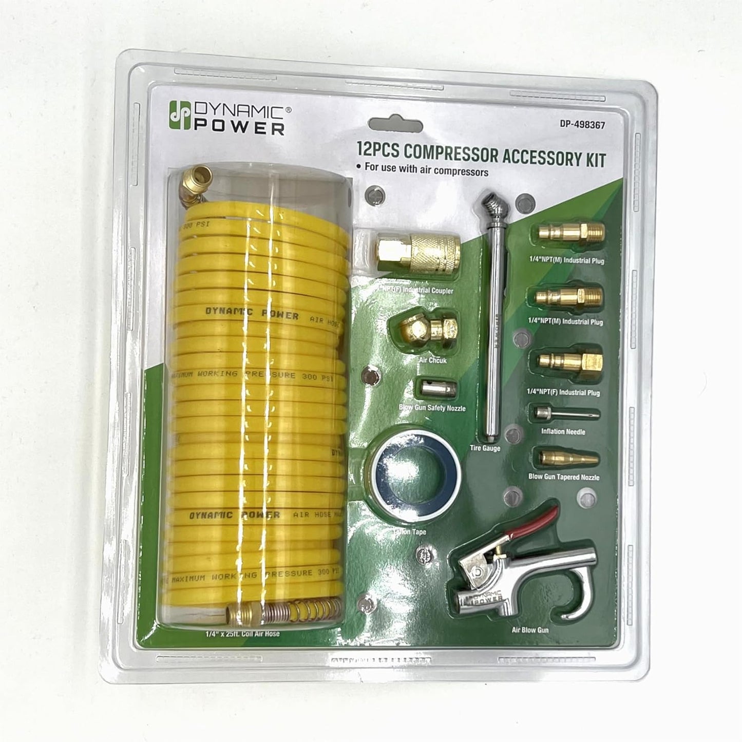 DP Dynamic Power 12-Pc Air Compressor Kit for Versatile Tasks