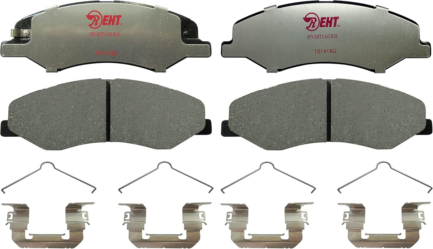 Raybestos Element3 EHT Replacement Front Brake Pad Set for Honda