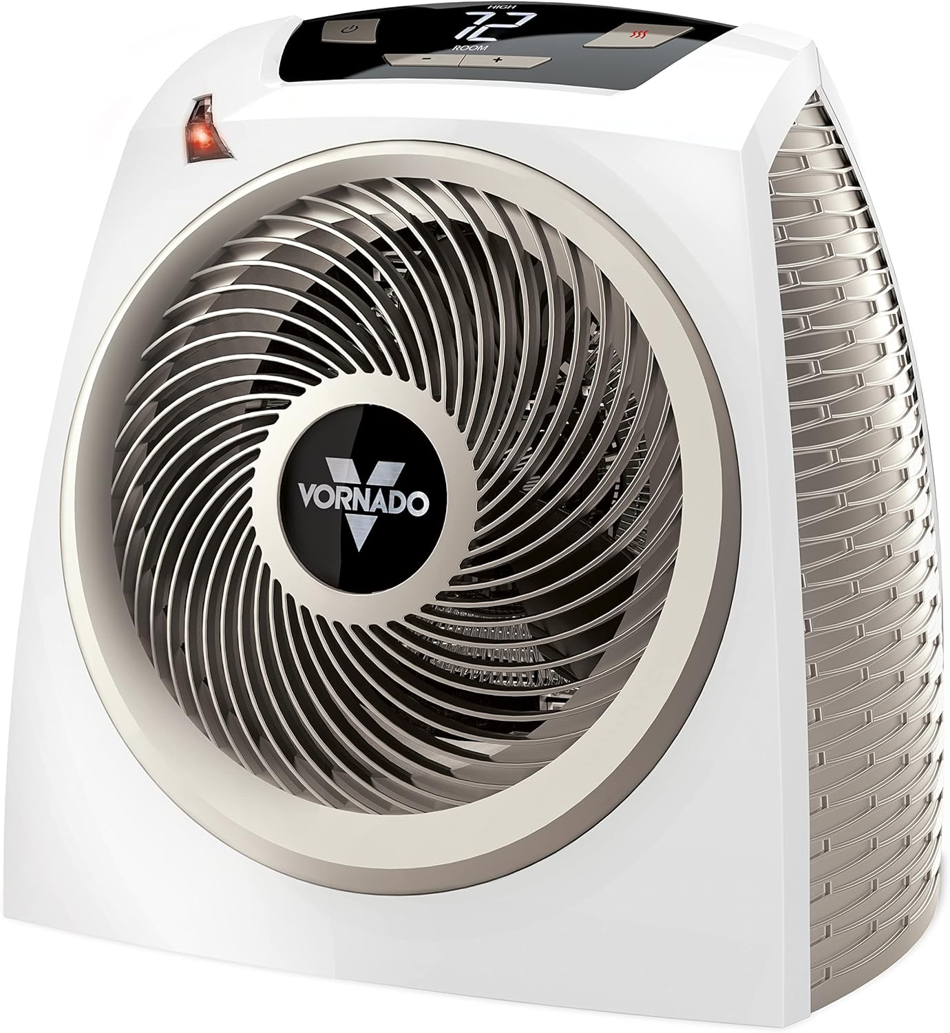 Vornado AVH10 Space Heater: Fan Option, Digital Display, Safe & Efficient