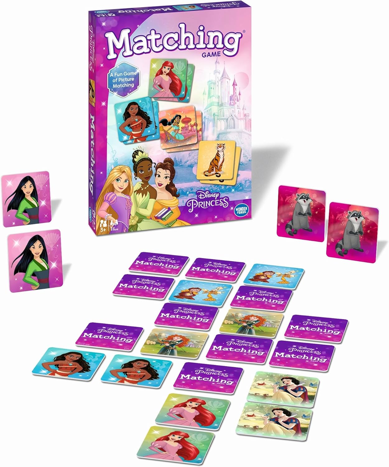 Disney Princess Matching Game - Fun Memory Play for Kids!