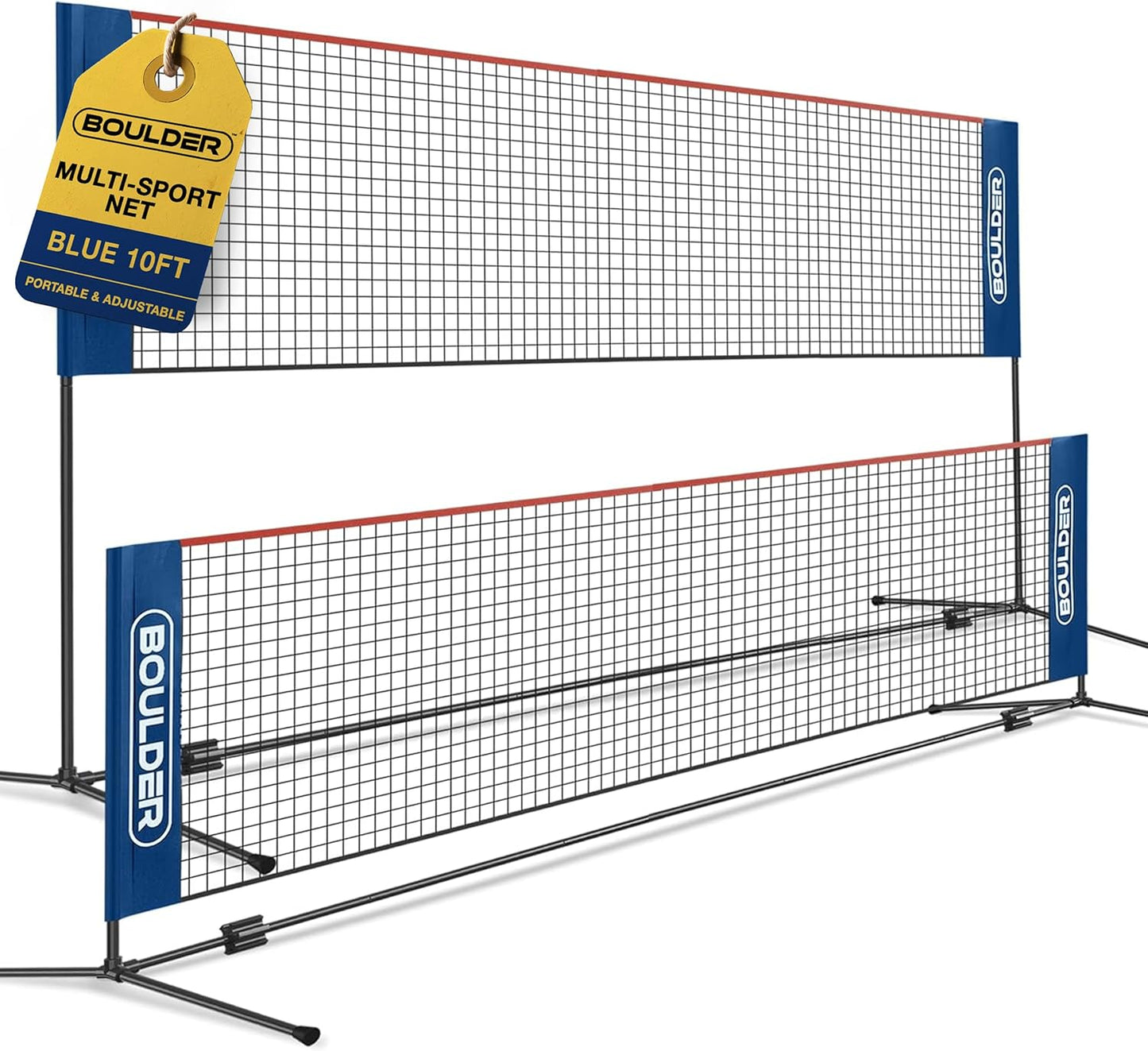 Boulder Portable Badminton Pickleball Net for Multiple Sports