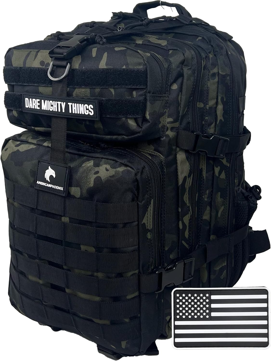 Elite Tactical Backpack for Military Use - 45L Capacity Gear
