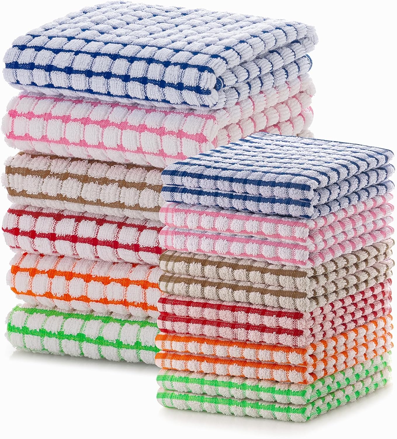 Super Soft 100% Cotton Towel Set, Ultra-Absorbent