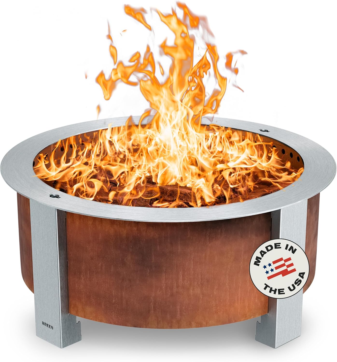 Breeo Smokeless Fire Pit X Series 30 for Outdoor Enjoyment