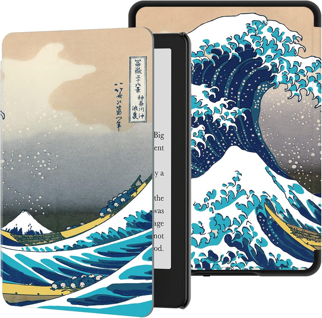 Ayotu Case for 6.8 inch Kindle Paperwhite 11th Gen - Surfing Design