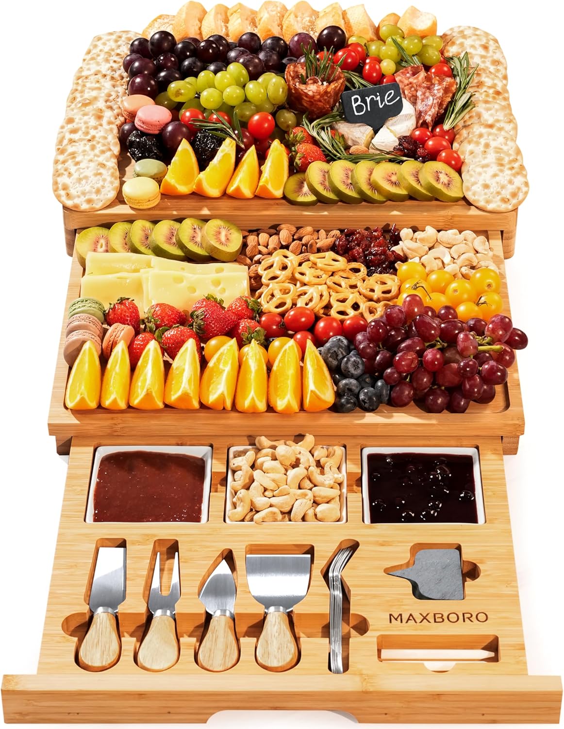 Extra Large Charcuterie Board Set for Perfect Entertaining