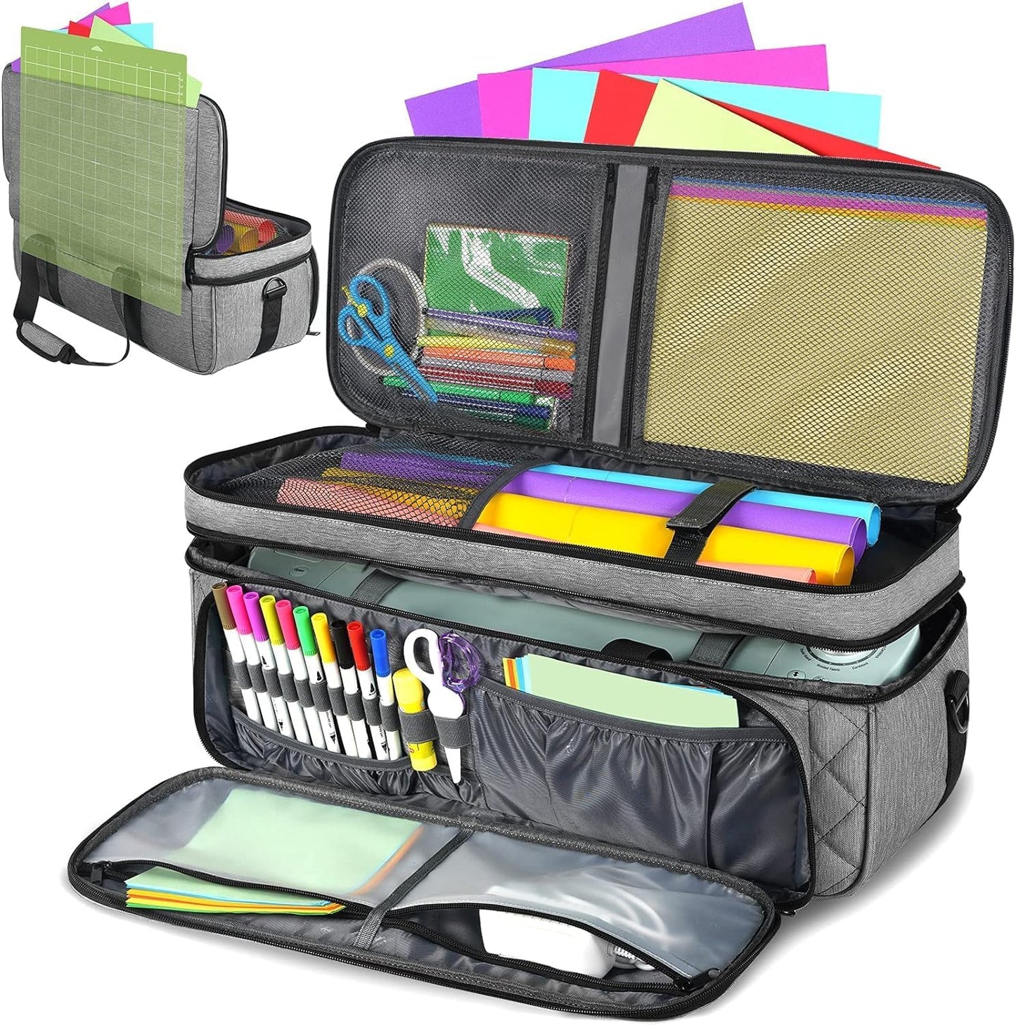YOREPEK Carrying Case for Cricut Maker 4 and Explore Machines