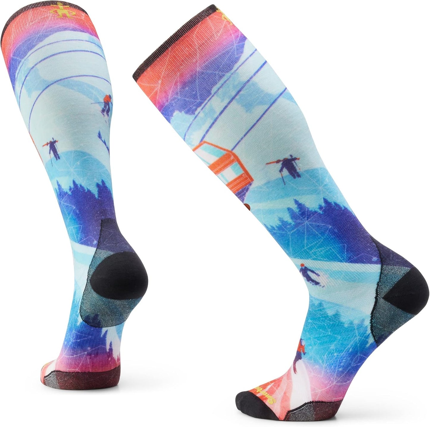 Smartwool Ski Day Print Over the Calf Socks