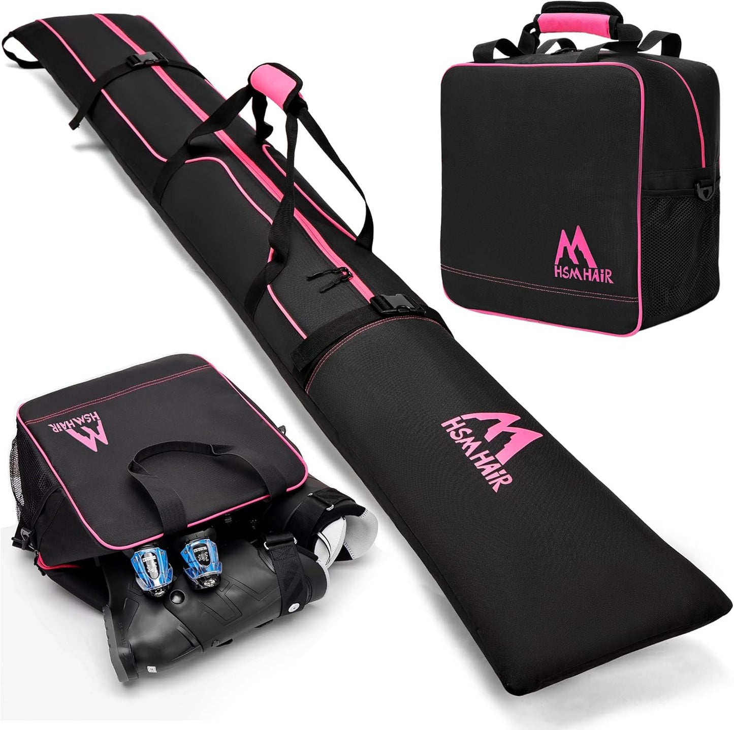Padded Ski Bags Set: Travel in Style!