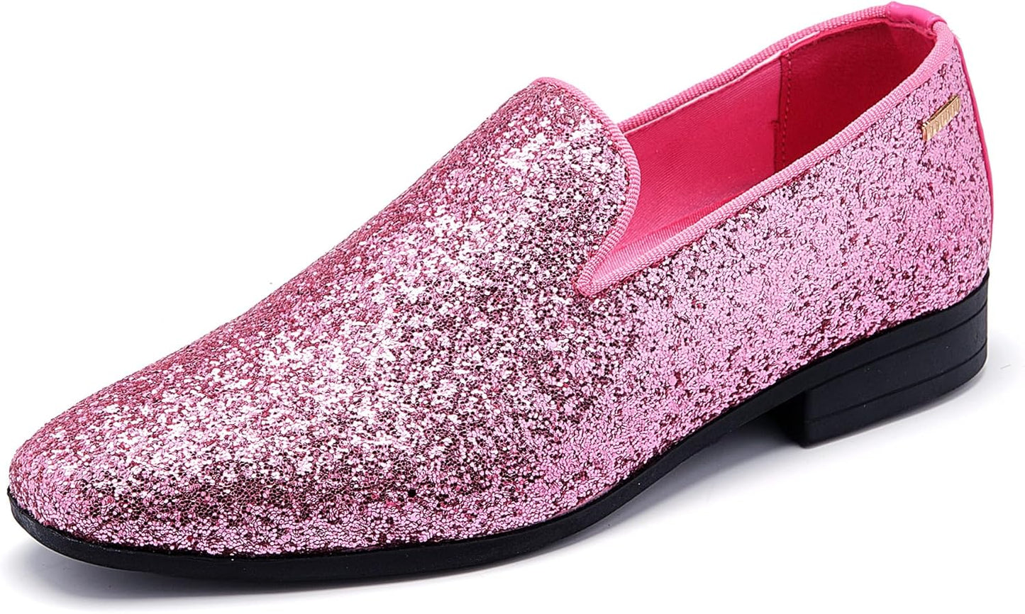 UUBARIS Mens Dress Loafers Tuxedo Suit Slip on Shoes Review