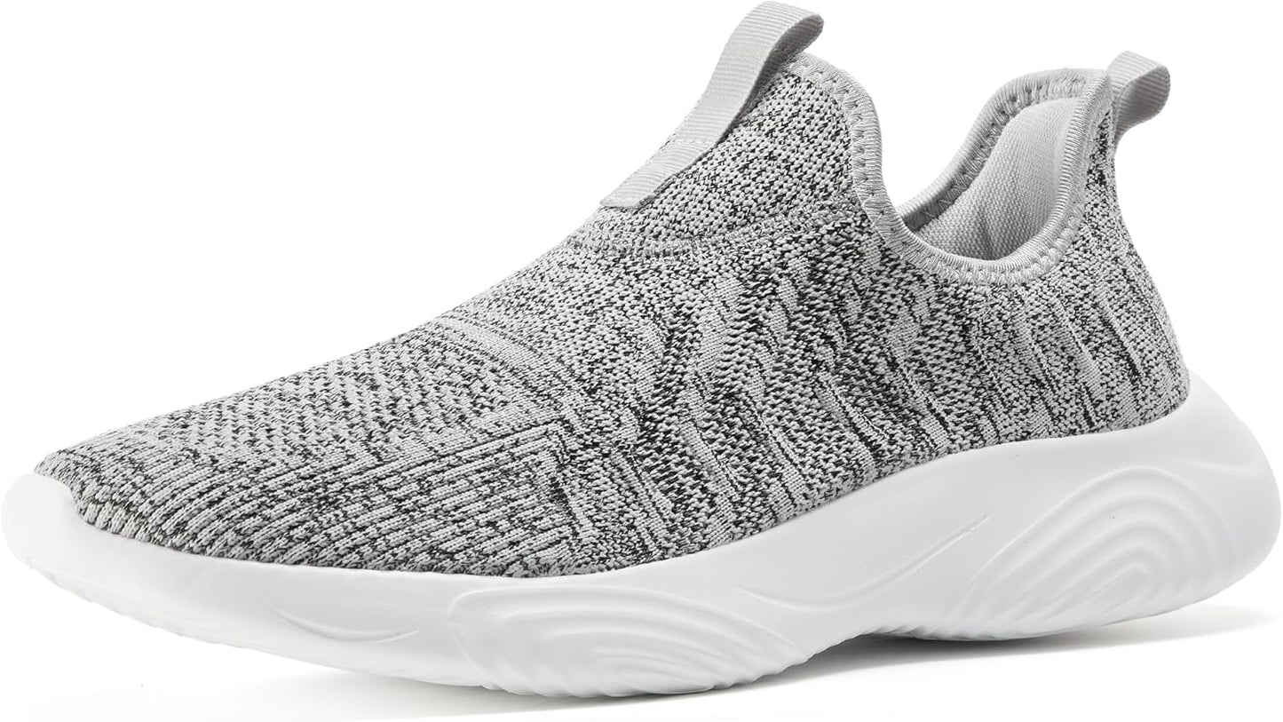 MRIP Mens Slip On Walking Shoes for Comfortable Gym Workouts