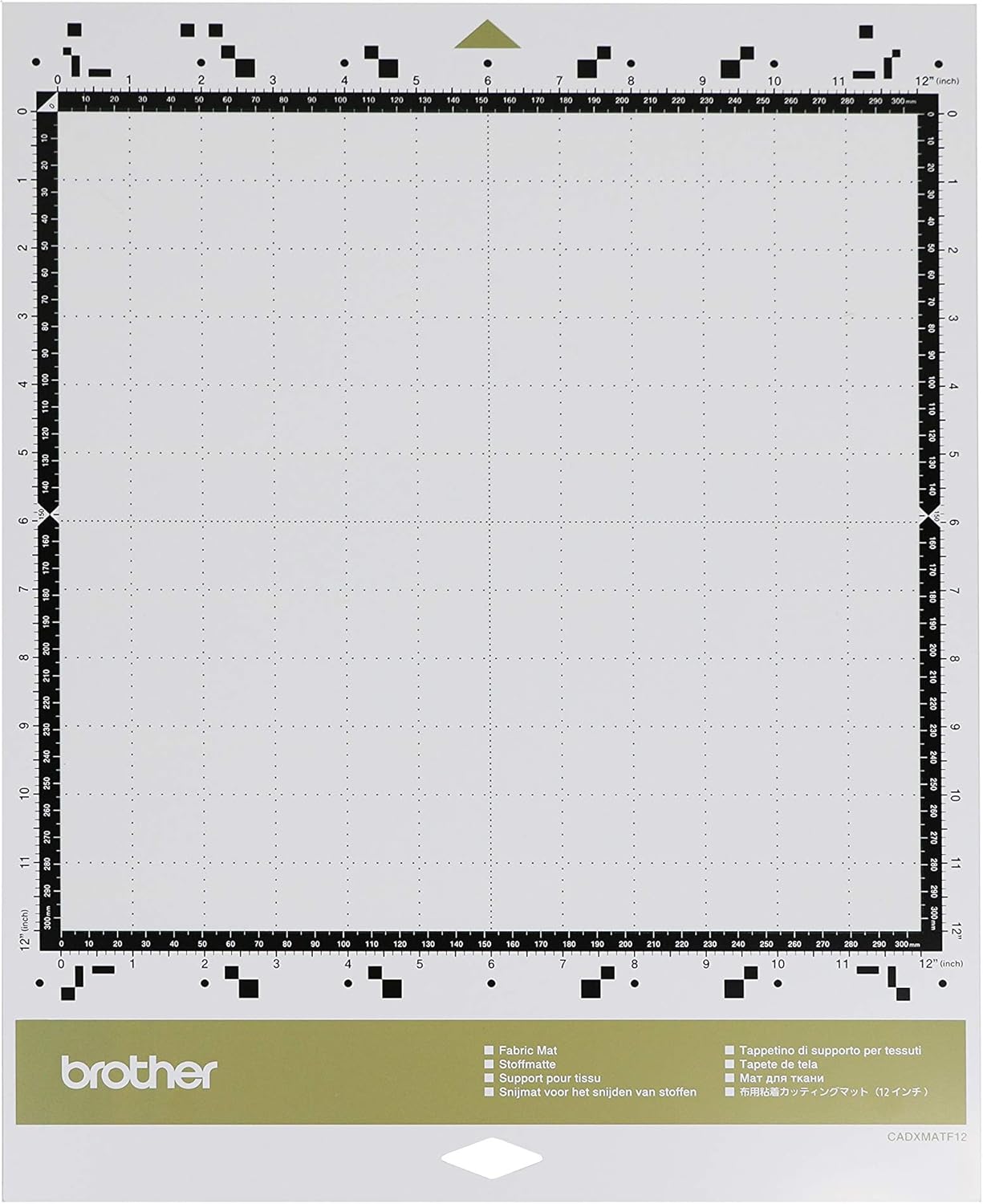 Brother CADXMATF12 ScanNCut DX Fabric Mat for Precise Cutting