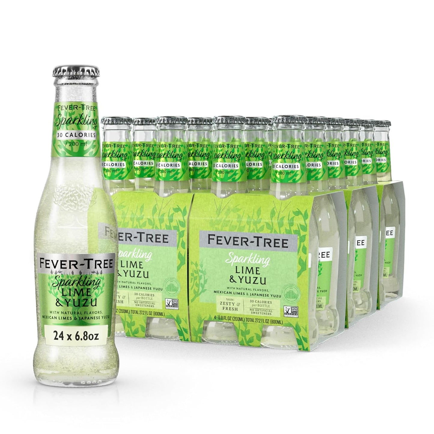 Fever Tree Sparkling Yuzu & Lime Mixer - Refreshing Beverage