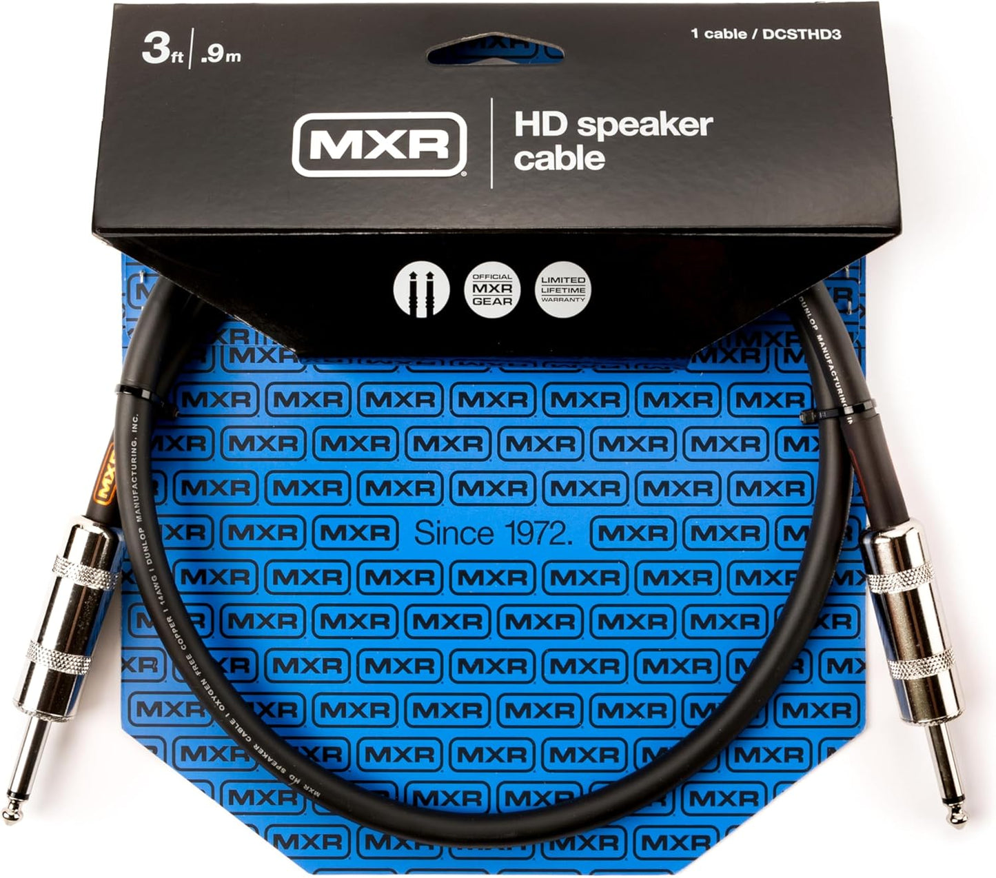 MXR Heavy Duty TS 1/4 Inch Speaker Cable for Clear Sound