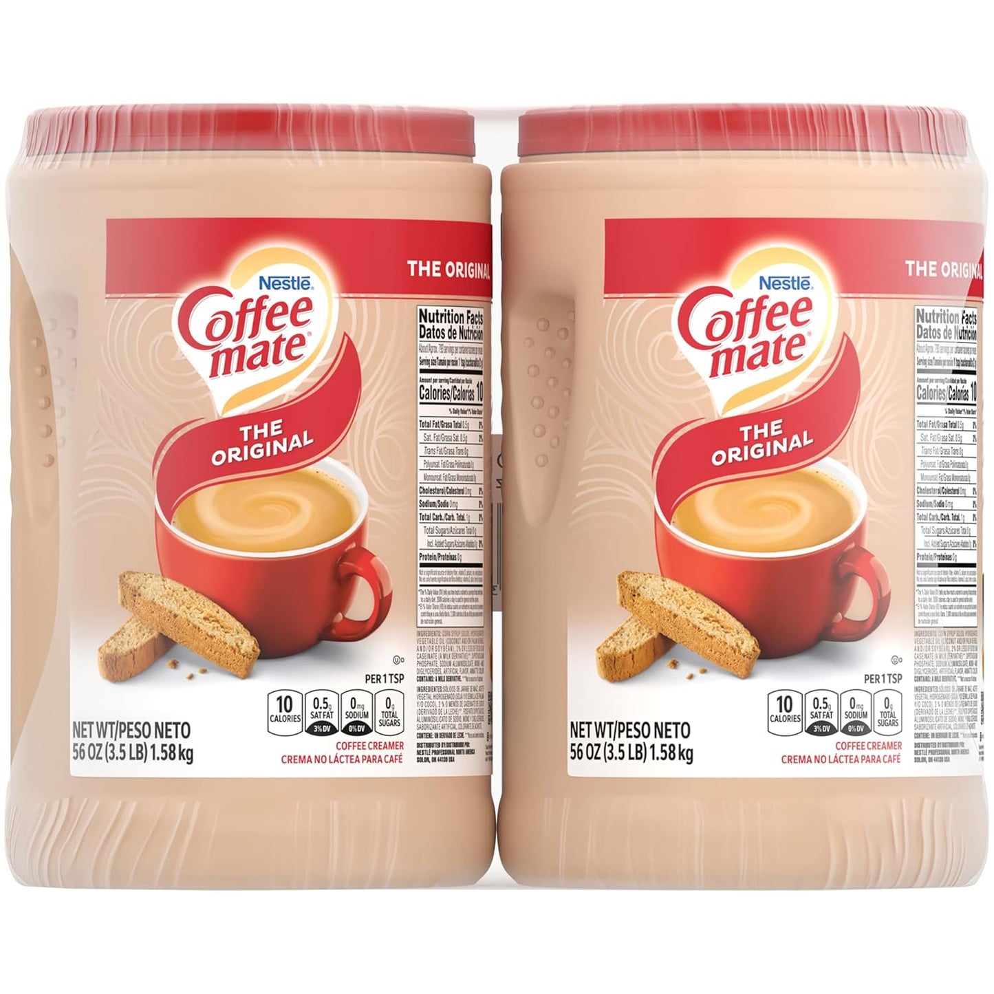 Nestle Coffee mate Original Powder Creamer, 56 oz Bulk Pack x 2. Dairy-Free Bliss!