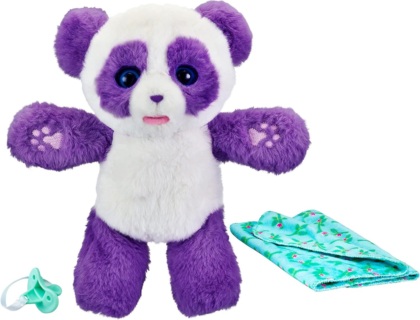 Interactive Plush Toy Panda with Magical Eye Movement and Sounds