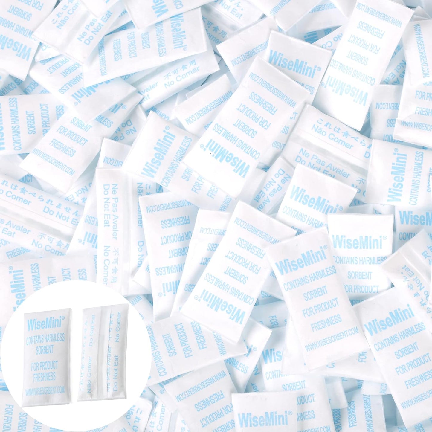 0.25 Gram Silica Gel Packets for Food Storage and More