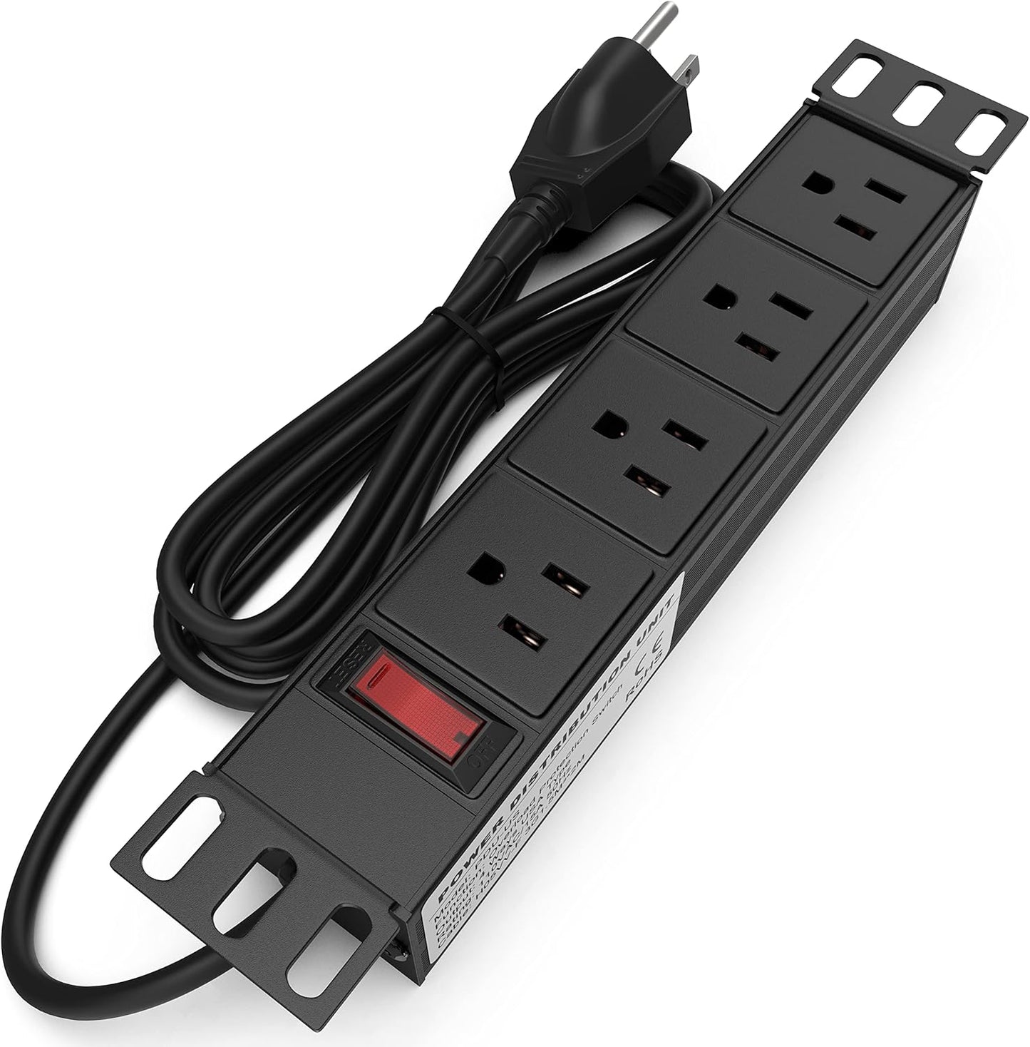 10 Inch Rack PDU Power Distribution Unit for Mini Racks