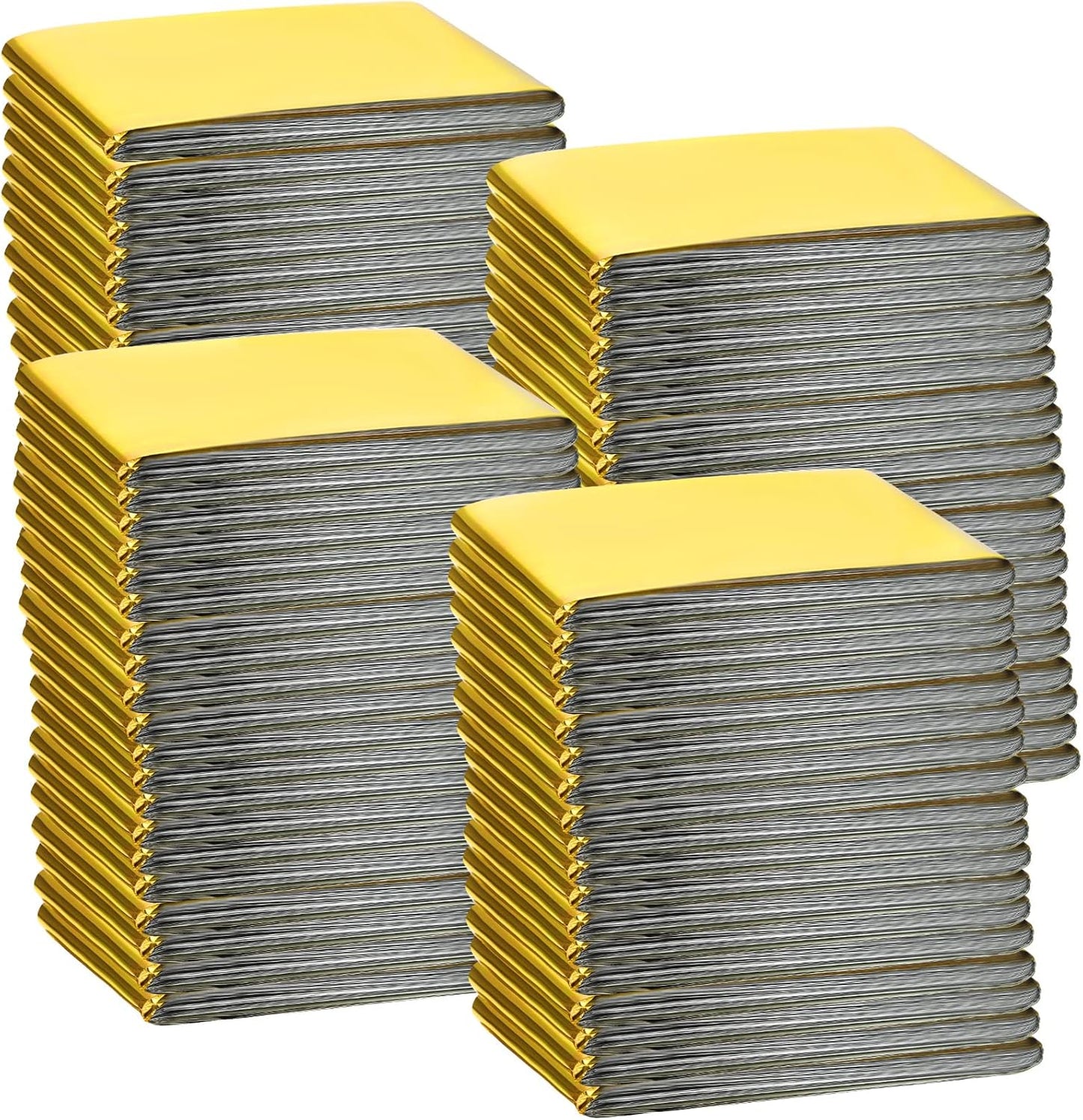 Macarrie 100 Pack Thermal Blankets - Ultimate Survival Essential!