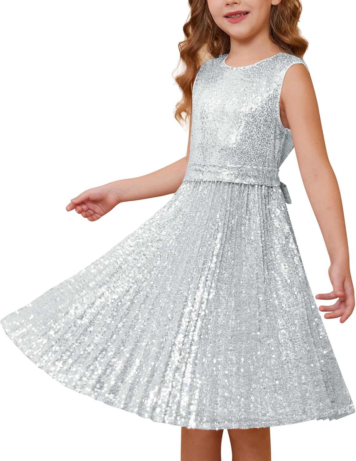 Girls Sequin Dress by GRACE KARIN for Parties and Formal Events