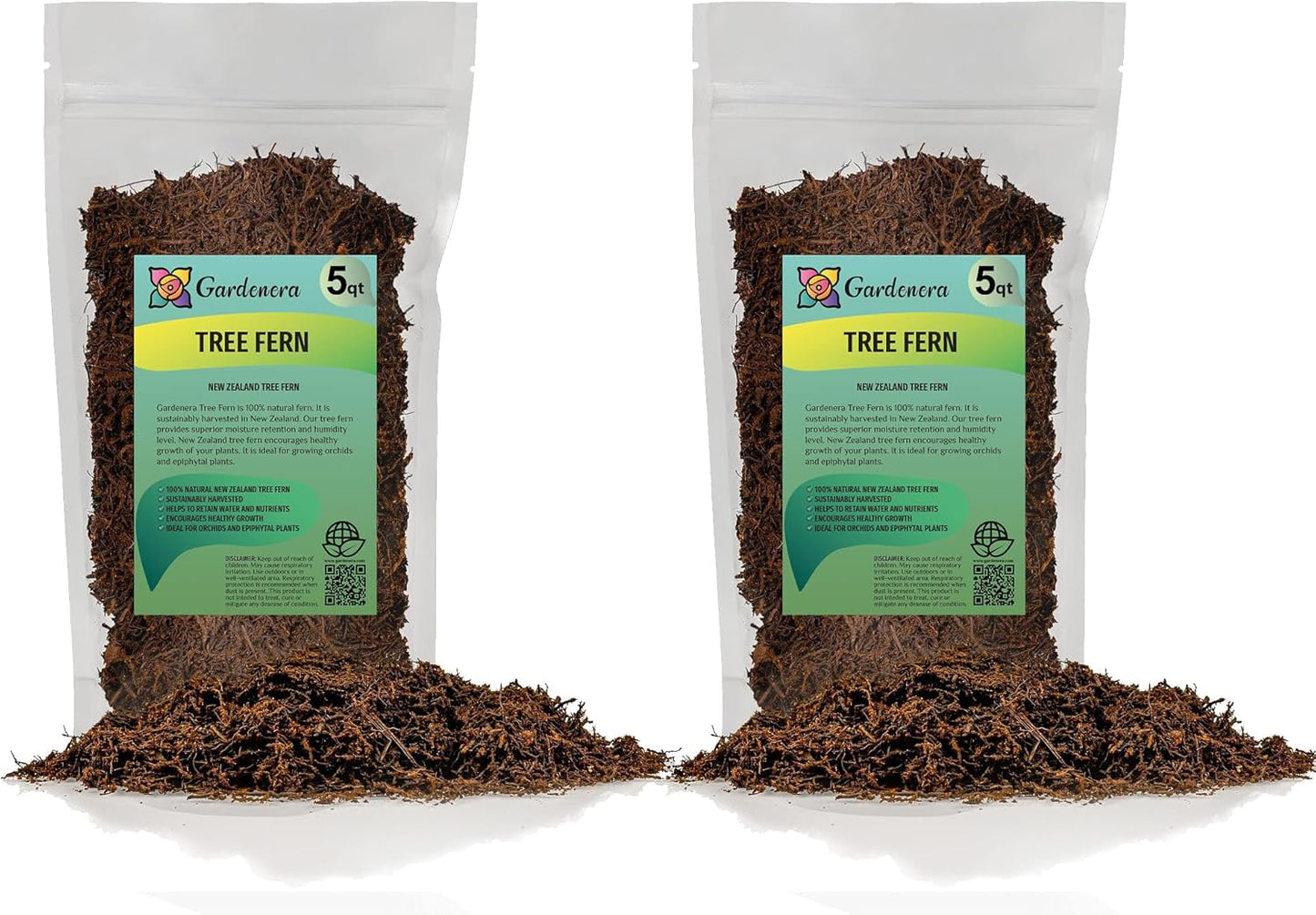 Premium New Zealand Tree Fern for Orchids and Epiphytes - 10 Quart