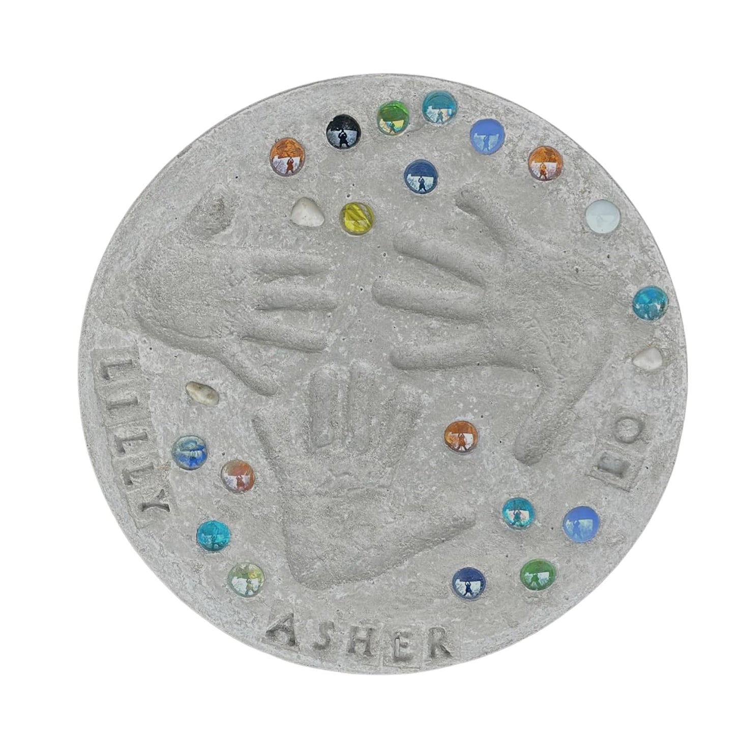 Large DIY Stepping Stone Kit for Personalized Garden Decor