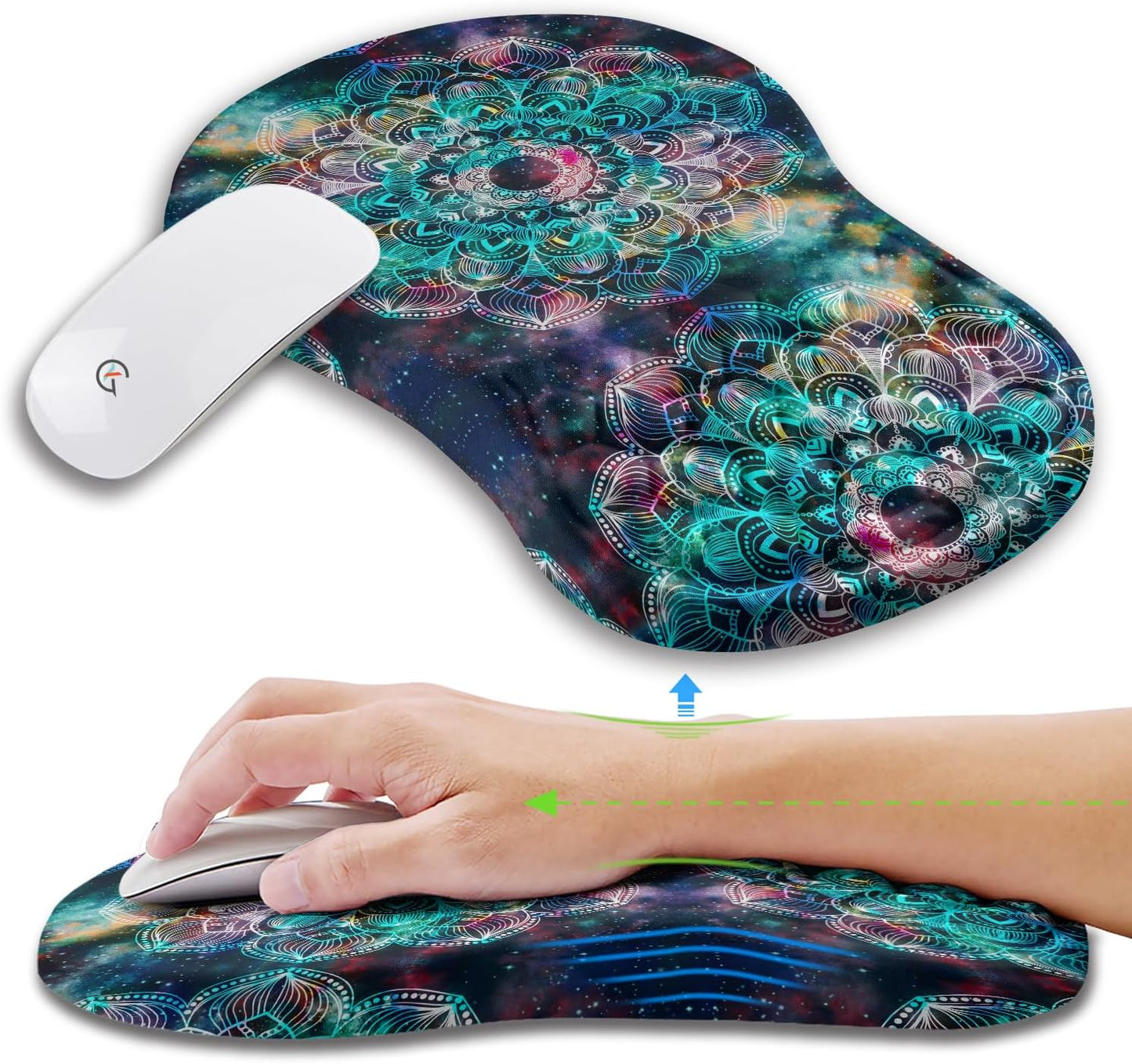 Memory Foam Mousepad for Carpal Tunnel Relief